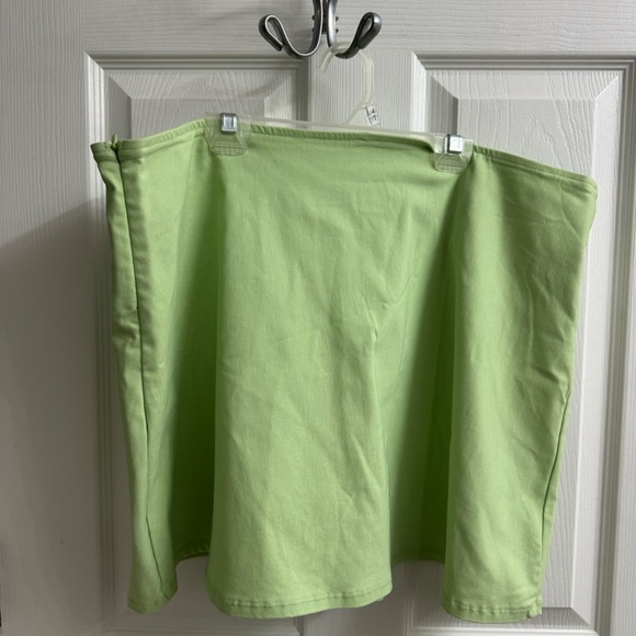 Wild Fable XXL Sage Green High Rise Bodycon Mini Skort Built-in Shorts Zip - Picture 7 of 9